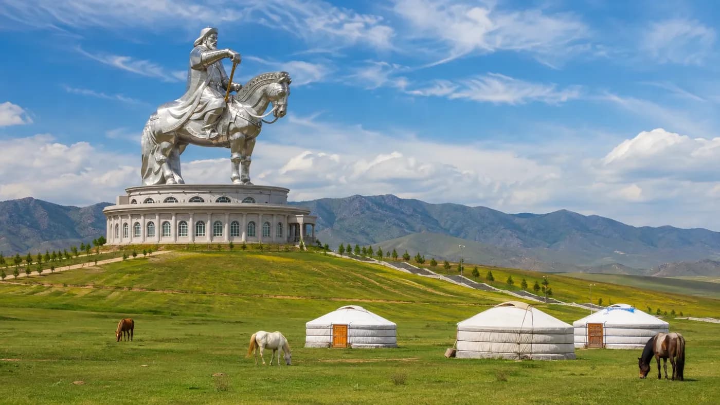 Ulaanbaatar city view in Mongolia